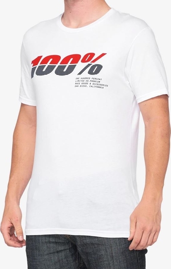 Picture of 100% T-shirt 100% BRISTOL krótki rkaw white roz. XL (NEW)