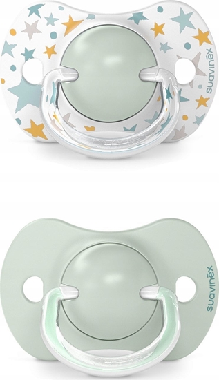 Picture of 308275-SMOCZEK FIZJOLOGICZNY SX PRO       SILIKONOWY 2SZT/6-18M/ZIELONY/DREAMS