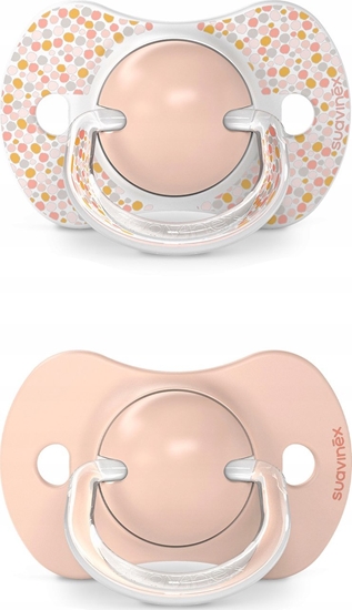 Picture of 308276-SMOCZEK FIZJOLOGICZNY SX PRO       SILIKONOWY 2 SZT/6-18M/BRZOSKWINIOWY/DREAMS