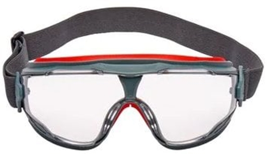 Picture of 3M Goggle Gear 500 Vollsicht Schutzbrille rot GG501