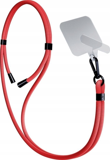 Picture of 3MK Smycz do telefonu - 3mk EasyClip - Czerwony (czarny)