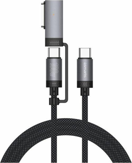 Picture of Kabel USB 4smarts USB-C - USB-C 2 m Czarny (541305)