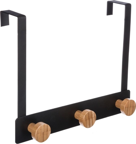 Picture of 5five Czarny wieszak 3x haczyk Na ubrania Z gakami Loft