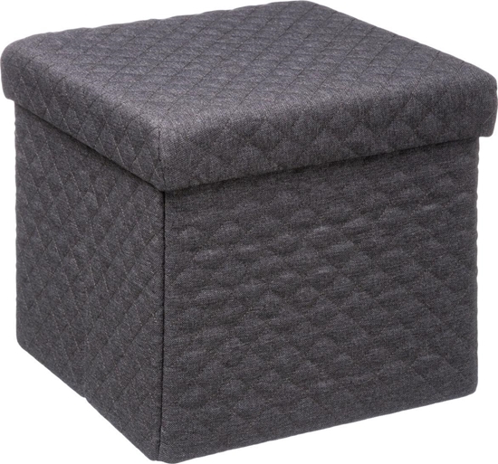 Picture of 5five Pikowana pufka Podnóek Schowek 30x31 Kuferek