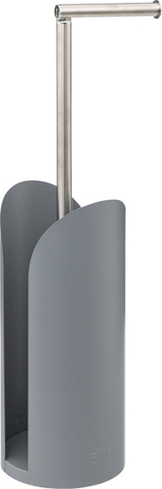 Picture of 5five Stojak na papier toaletowy szary metalowy 2w1 loft