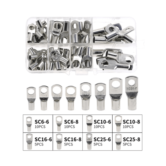 Picture of 60gab. uzgaļu un terminālu komplekts montāžai uz kabeļiem E6215