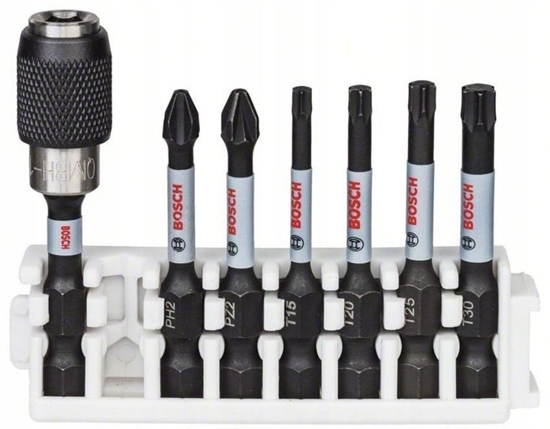 Изображение 7PC Impact 50mm PH2,PZ2,T15-30+Uch.magn.