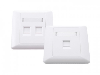 Picture of 86 tipa 1 porta priekšējā plāksne, balta