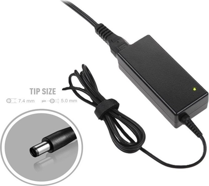 Изображение 90W ikroviklis nesiojamam kompiuteriui 19.5V 4.62A, 7.4x5.0mm + centrinis, DELL