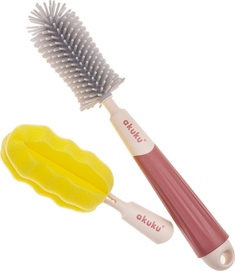 Picture of A0512 SZCZOTKA SILIKONOWA Z WYMIENN KOCÓWK