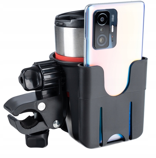 Picture of A17D UCHWYT ROWEROWY NA KUBEK TELEFON