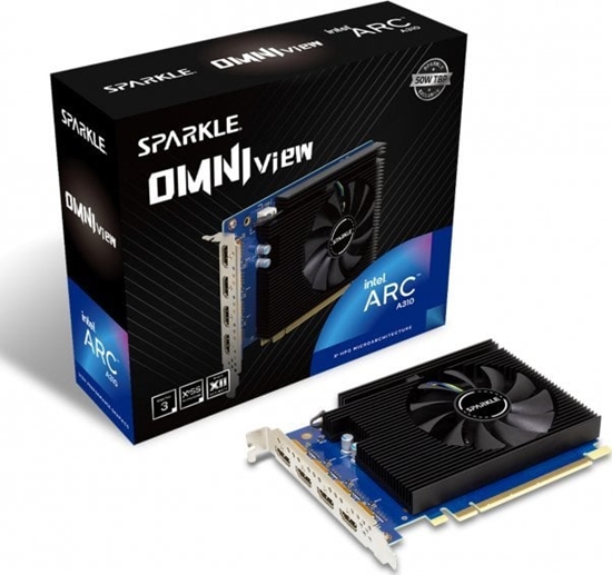 Picture of A310 4GB Sparkle Intel Arc Omni View GDDR6 1 Fan