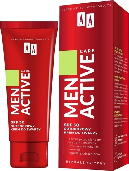 Picture of AA Men Active Care outdoorowy krem do twarzy SPF30 50ml
