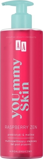 Picture of AA_Yoummy Skin Raspberry Zen multinawilajcy olejkowy el pod prysznic 400ml