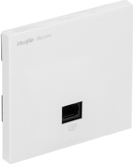 Picture of Access Point Reyee Access Point AC1300 | Wi-Fi 5 - 802.11ac - 1267Mbps | 2 porty 1Gbit | Zasilany PoE | Do puszki podtynkowej (RG-RAP1201)