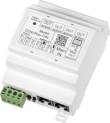 Изображение ACO ACO Rozdzielacz aktywny VIDEO na szyn DIN - CDNVRau-DIN