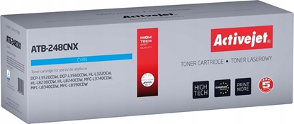 Attēls no Activejet ATB-248CNX Toner (zamiennik Brother TN248XLC; Supreme; 2300 stron; niebieski)