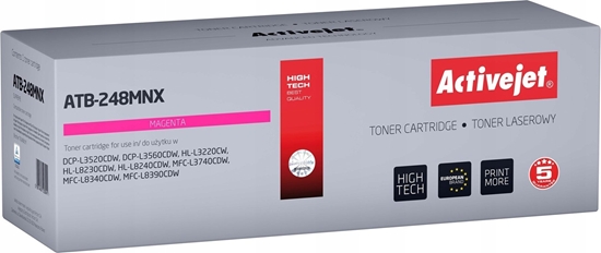 Picture of Toner Activejet ATB-248MNX Toner (replacement Brother TN248XLM; Supreme; 2300 stron; red)