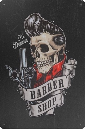 Изображение Activeshop Tablica ozdobna barber B019