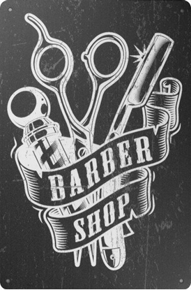 Изображение Activeshop TABLICA OZDOBNA BARBER B032