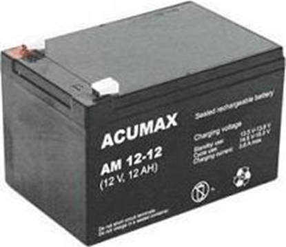 Picture of Acumax BATTERY 12V 12AH VRLA/AM12-12 ACUMAX EMU