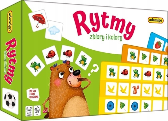Picture of Adamigo Rytmy zbiory i kolory - zestaw edukacyjny 07967