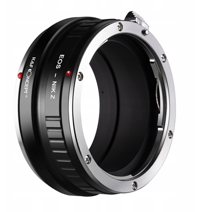 Изображение Adapter Obiektyw Canon Eos Ef Ef-s Na Nikon Z Z5 Z6 Z7 Z9 Z30 Z50 Zf Z8 Zfc / Kf06.367