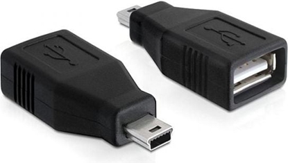 Picture of Delock Adapter USB 2.0-A female to mini USB male