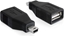 Attēls no Delock Adapter USB 2.0-A female to mini USB male