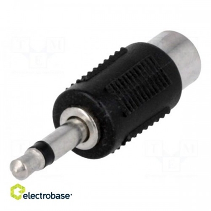 Picture of Adapteris | Jack 3,5 mm spraudnis, RCA ligzda | mono