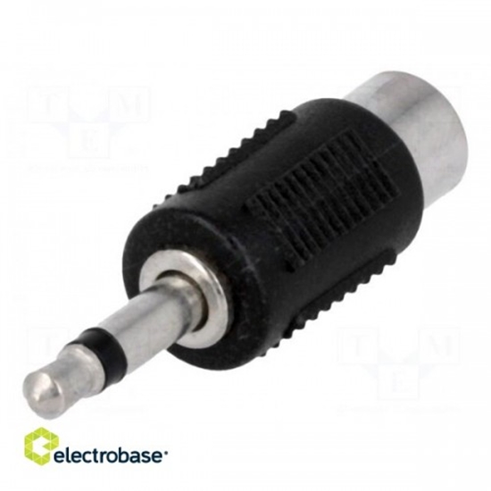 Picture of Adapteris | Jack 3,5 mm spraudnis, RCA ligzda | mono