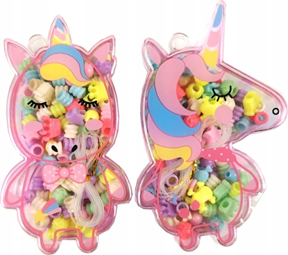 Изображение Adar Koraliki do nawlekania jednoroec mix wzorów p24 cena za 1 szt