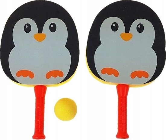 Picture of Adar Zestaw rakietek piankowych Pingwin z pieczk±