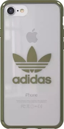 Attēls no Adidas Clear Case Silicone Case for Apple iPhone 7 / 8 Transparent - Green