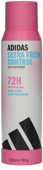 Picture of ADIDAS Ultra Fresh Control 72h Dezodorant anti-perspirant w sprayu dla kobiet 150 ml
