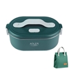 Picture of Adler | Electric lunch box with thermal bag | AD 4522 | 0.8 L | Plastic/Stainless steel | Green | Lid included