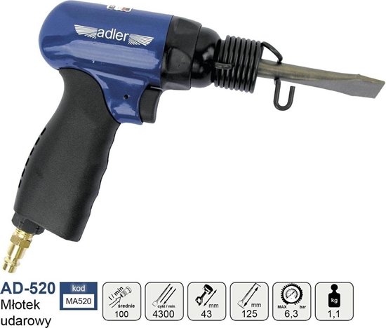 Изображение Adler ADLER PNEUMATYCZNY MOTEK AD-520 MAR520