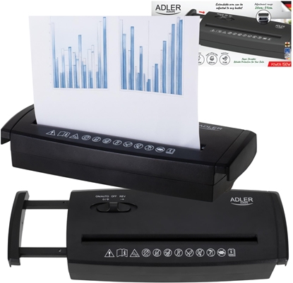 Attēls no Paper Shredder | AD 1040 | Black