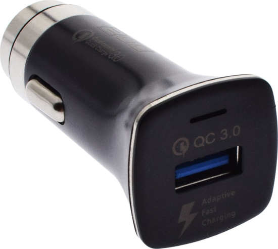Picture of adowarka 2GO 2GO USB KFZ-Schnell-Ladegerät 3100mA USB-A QC 3.0 schwarz