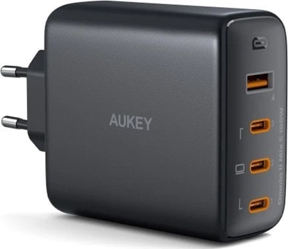 Picture of adowarka Aukey PA-B7S 1x USB-A 3x USB-C  (PA-B7S BK)