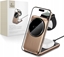 Attēls no adowarka bezprzewodowa Tech-Protect QI15W-A42 3in1 Magnetic MagSafe Wireless Charger Desert Gold