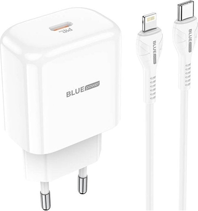 Picture of adowarka Blue Power BLUE POWER ADOWARKA SIECIOWA BBN3 QC 20W + KABEL LIGHTNING BIAY