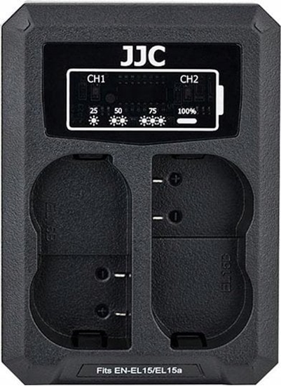 Picture of adowarka do aparatu JJC adowarka Dwukanaowa Podwójna Usb Do Nikon En-el15 / En-el15a / En-el15b