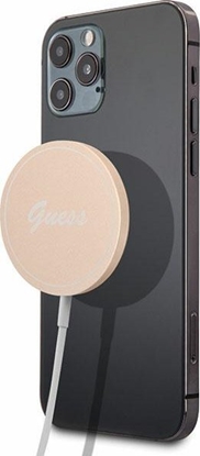 Picture of adowarka Guess adowarka indukcyjna Guess GUCBMSLRD USB-C 15W MagSafe zoty/gold