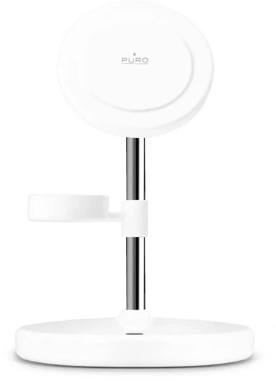 Изображение adowarka indukcyjna 3 w 1 Puro Mag Station ze stojakiem - biaa