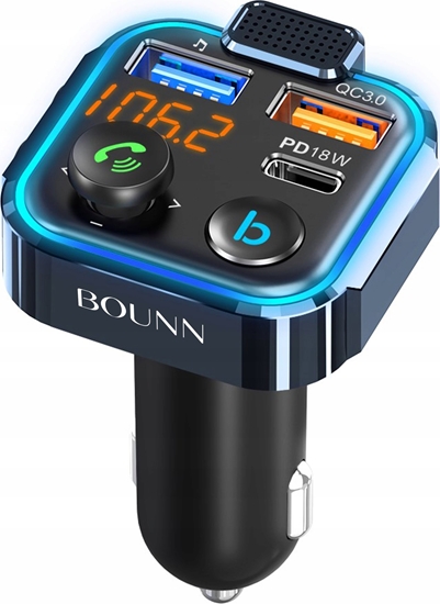 Picture of adowarka Yato Bounn Åadowarka samochodowa QC3.0+PD18W