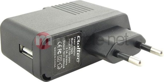 Picture of adowarka Qoltec 1x USB-A 2 A (7925ADSIECIUSB)
