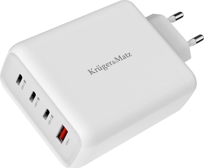 Picture of adowarka sieciowa Kruger&Matz 140 W GaN z funkcj Quick Chazge and Power Delivery