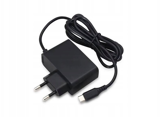 Picture of adowarka sieciowa wtyk USB type-C 3A, quick charge, czarna