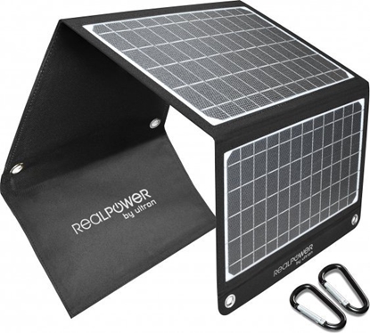 Picture of adowarka solarna Realpower RealPower Solarpanel SP-22E 22 Watt 3 Panel Faltbar